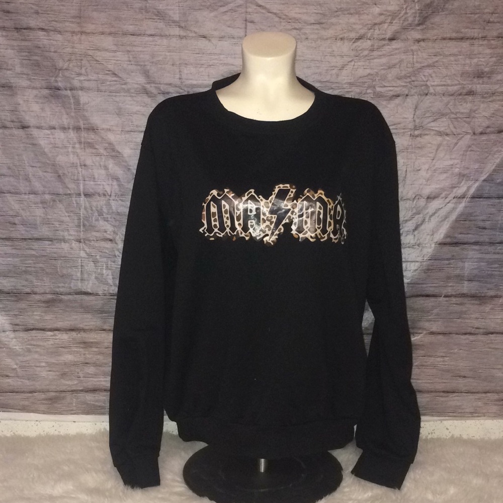 SHEIN Black MA⚡️MA Sweater